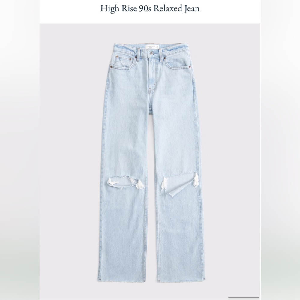Abercombie 90s Relaxed Jeans sz24S